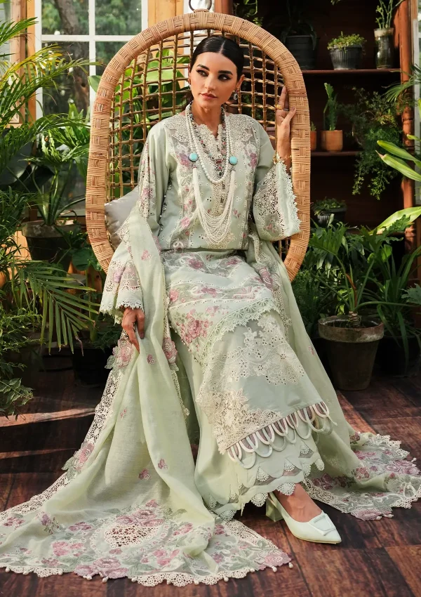Kahf Luxury Lawn 2024 | KLE-01A - Image 5