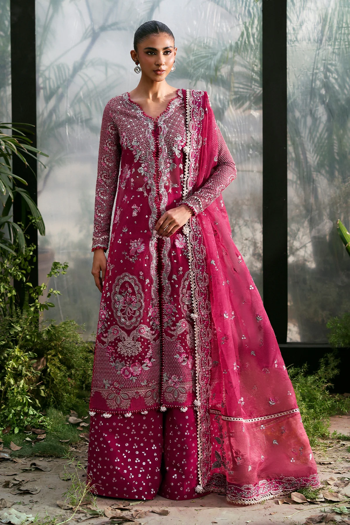 Afrozeh La Fuchsia '25 Party Collection | Rowan