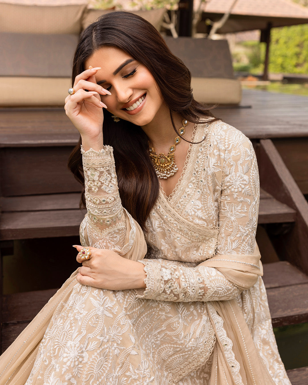 Tara Sutaria X Faiza Saqlain Lawn 2025 | Ilima - Image 4