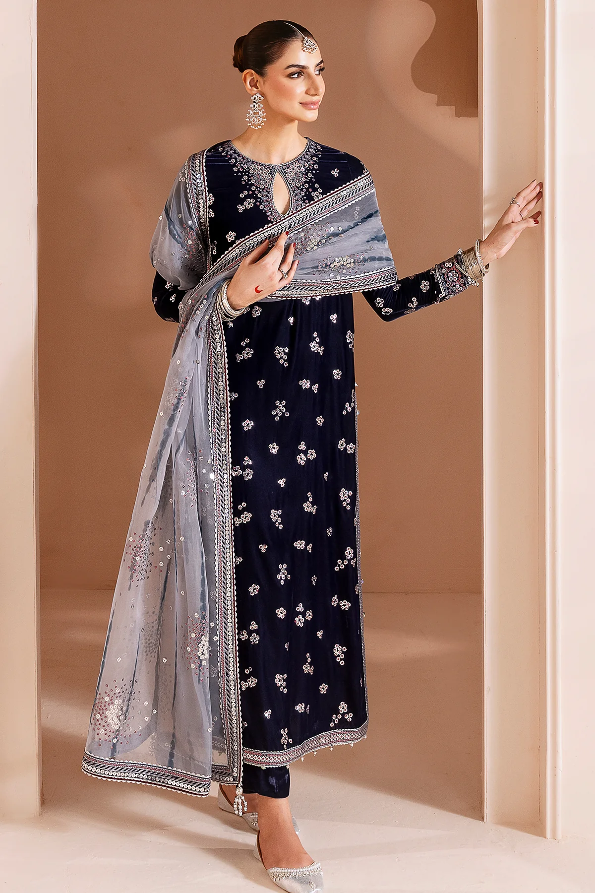 Chandani Velvet Formals '25 by Jazmin | CVF D-03