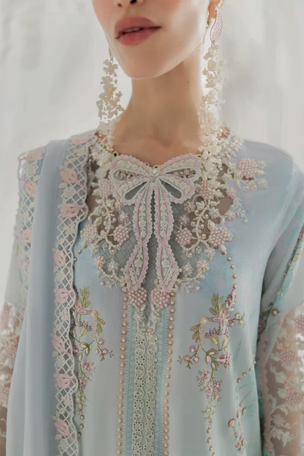 Qalamkar Luxe Silk Collection 2025 | LK-01 - Image 4