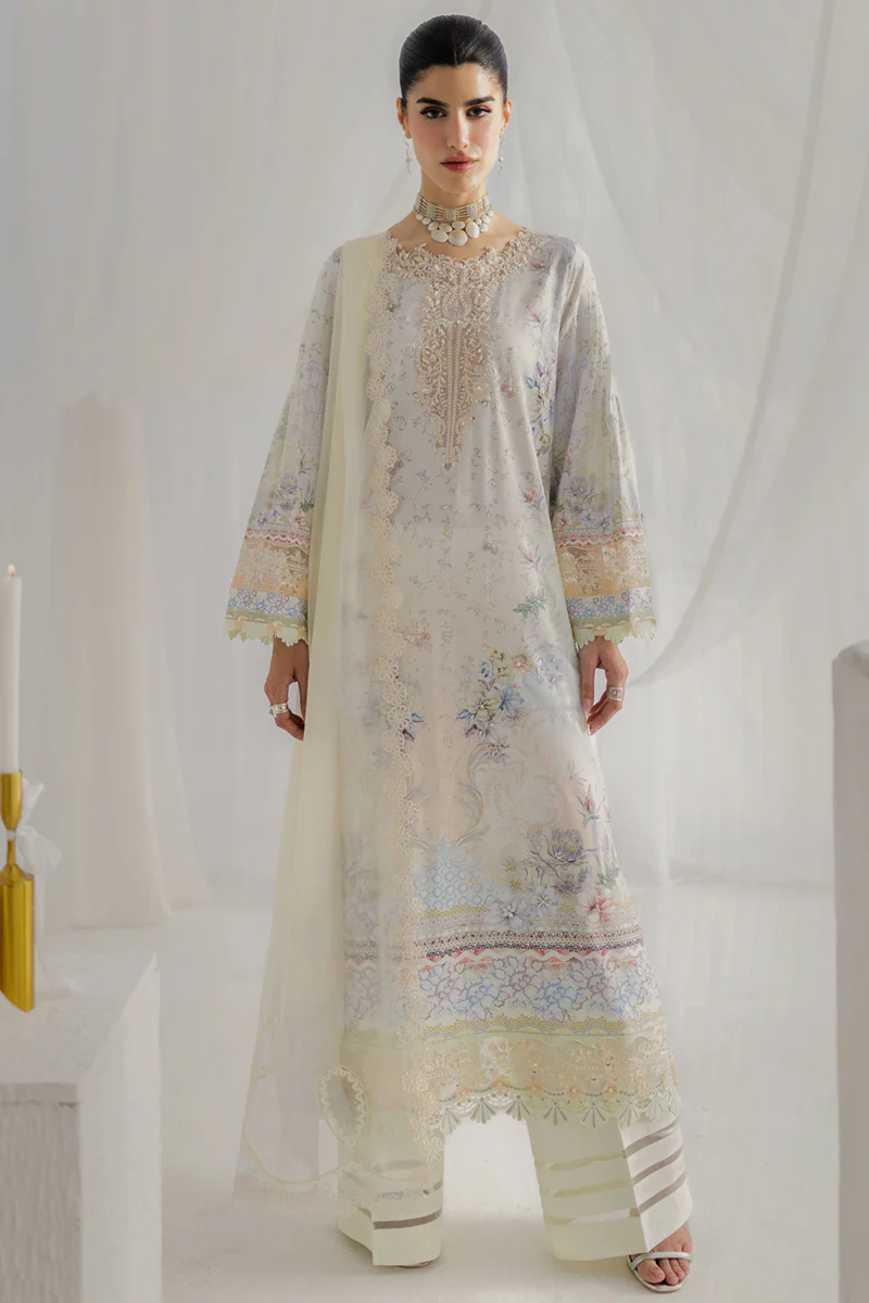 Qalamkar Luxe Silk Collection 2025 | LK-02
