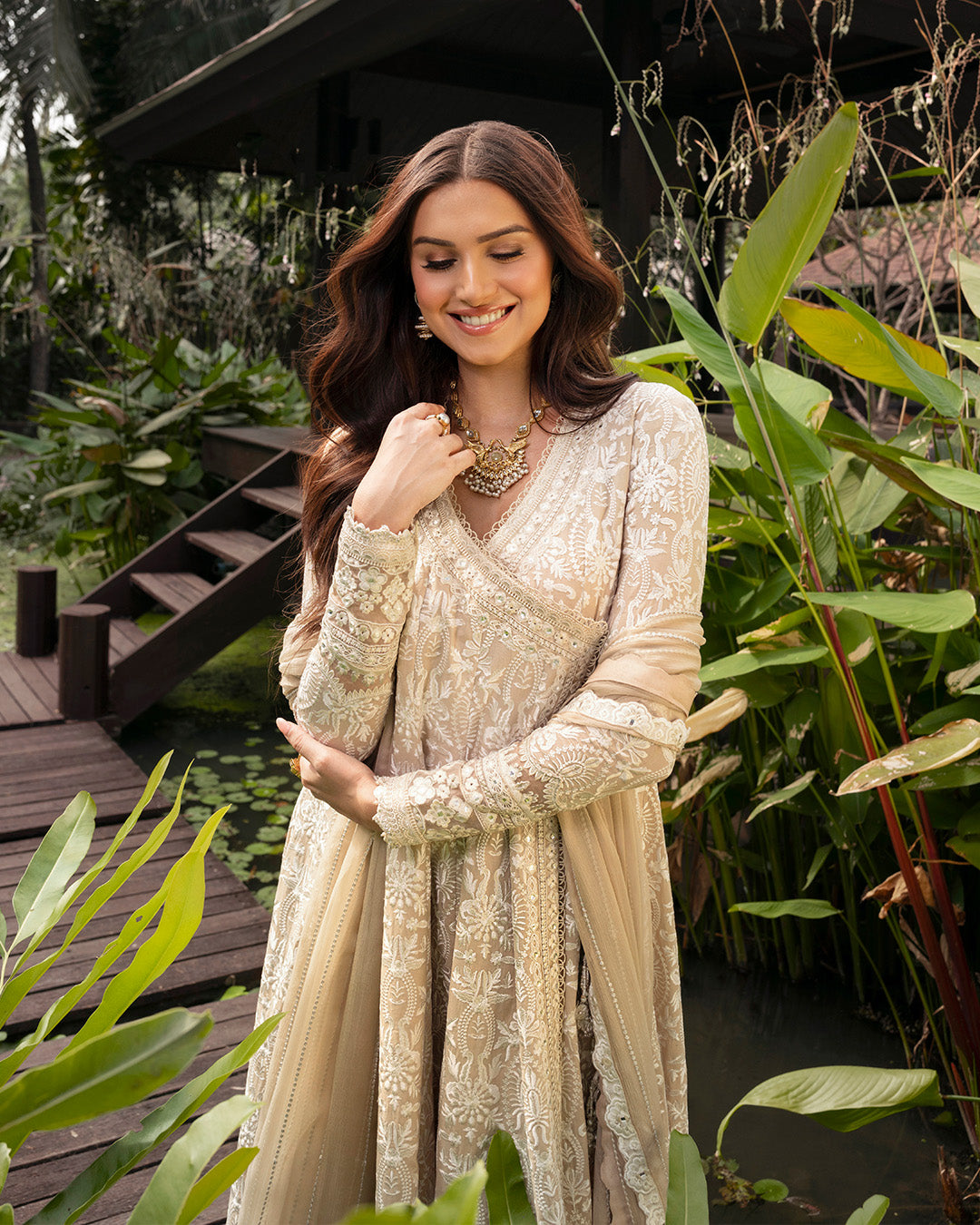 Tara Sutaria X Faiza Saqlain Lawn 2025 | Ilima - Image 3