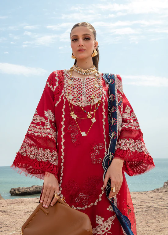 Crimson Lawn by Saira Shakira 24 | 5A - Image 4