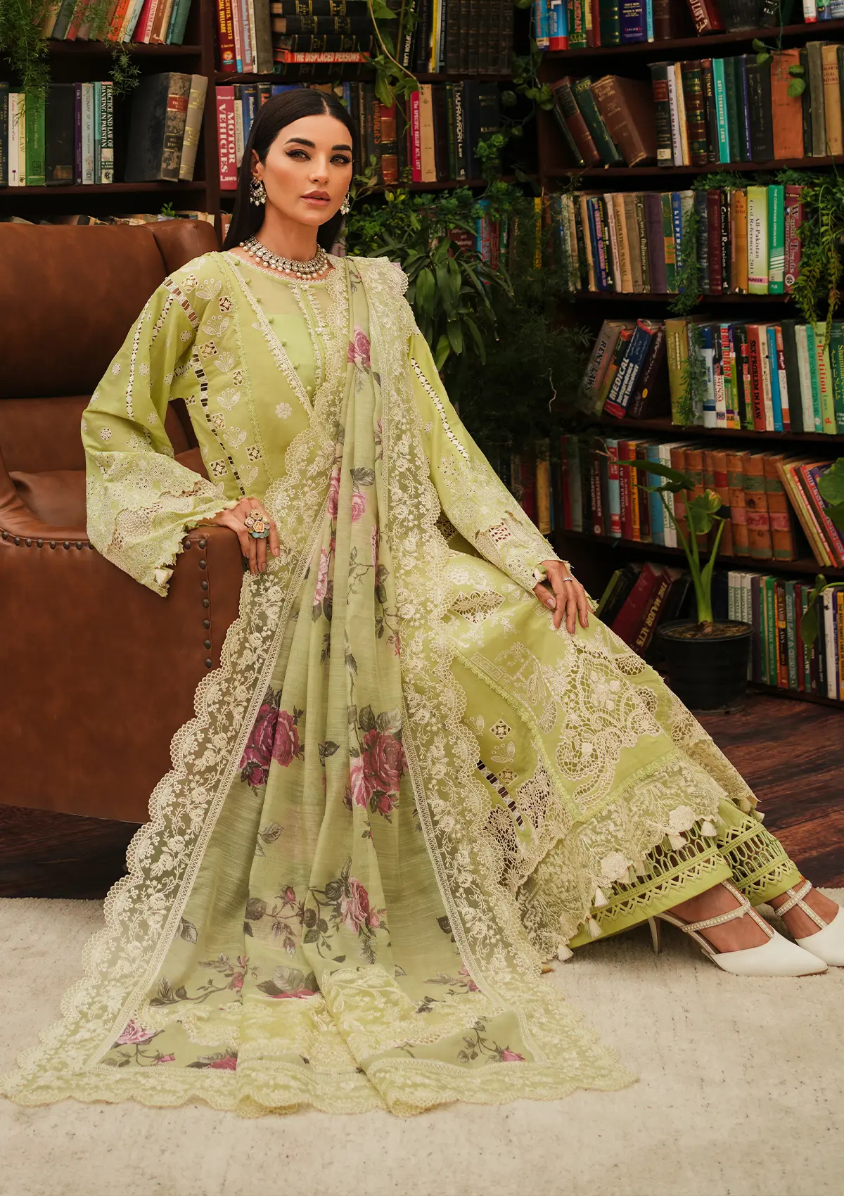 Kahf Luxury Lawn 2024 | KLE-05A - Image 3