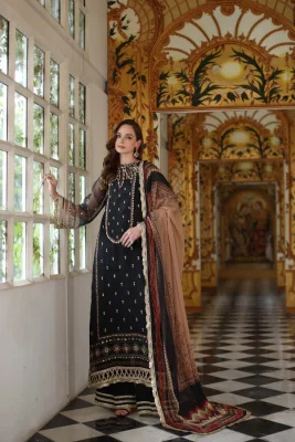 Noor Noor Festive '25 | Saadi Aasad | D1 - Black