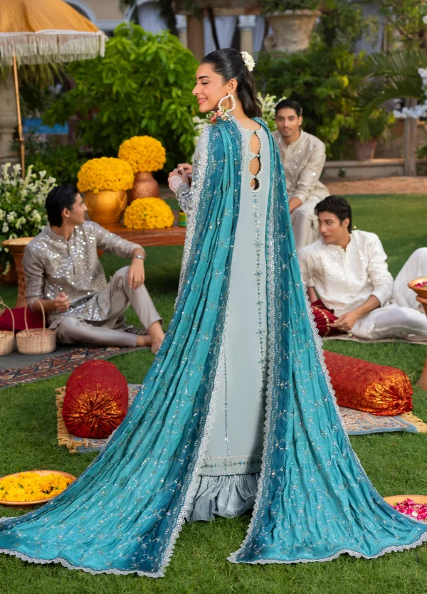 Haye Dil Unstitched Wedding Formals by Sahane | CT 29003 - Image 2