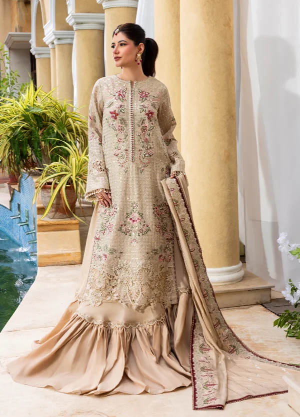 Haye Dil Unstitched Wedding Formals by Sahane | CT 29004