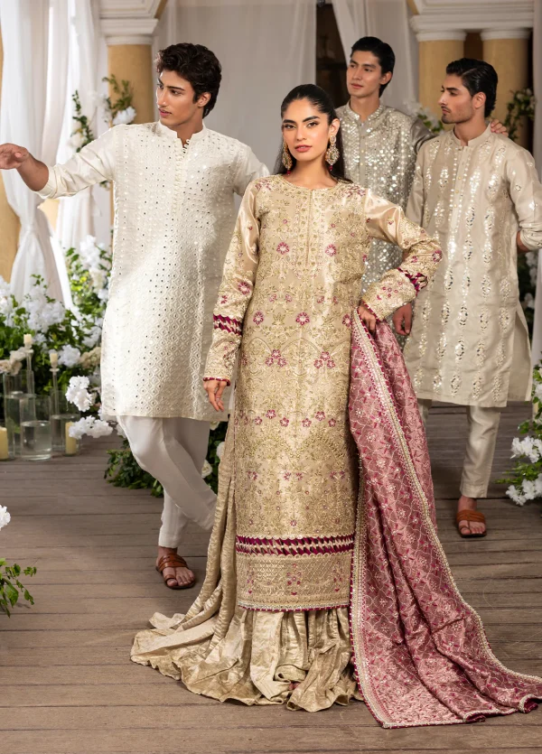 Haye Dil Unstitched Wedding Formals by Sahane | CT 29005