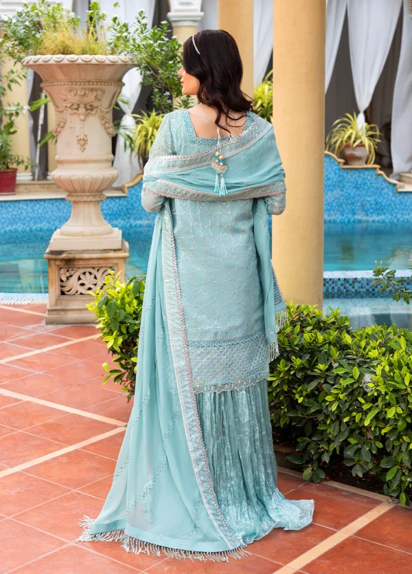 Haye Dil Unstitched Wedding Formals by Sahane | CT 29006 - Image 2