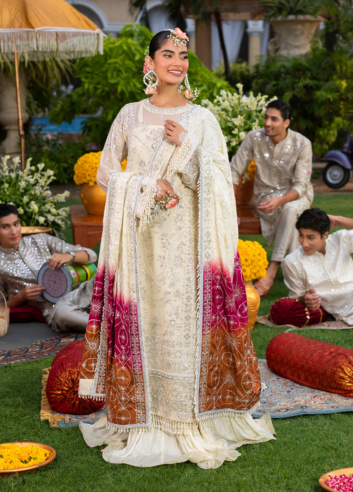Haye Dil Unstitched Wedding Formals by Sahane | CT 29007