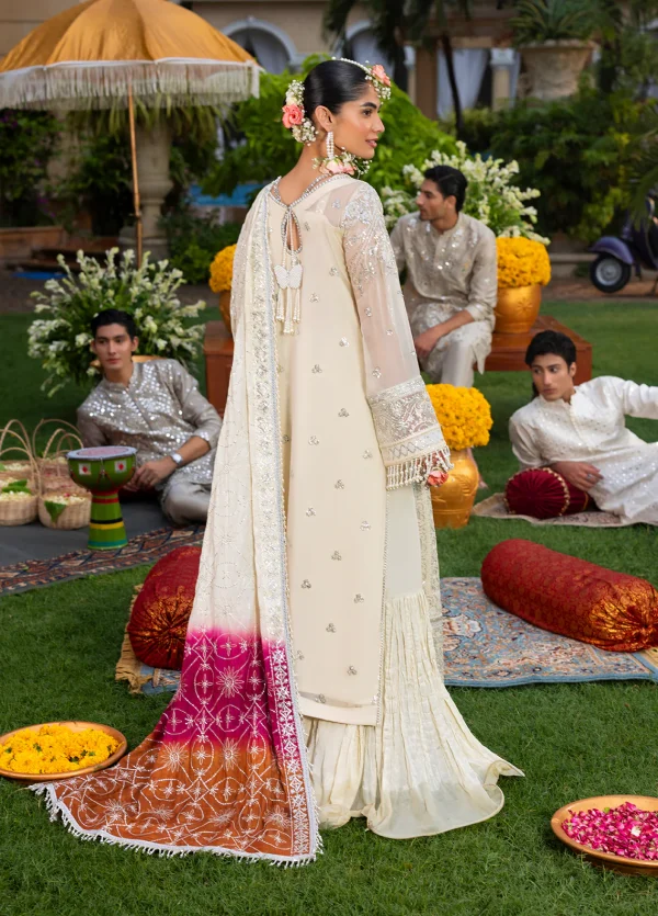 Haye Dil Unstitched Wedding Formals by Sahane | CT 29007 - Image 2