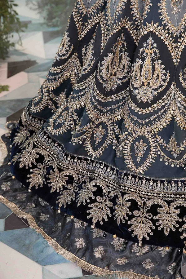 MARIA.B Mbroidered Wedding Collection   | BD-2901 - Image 3