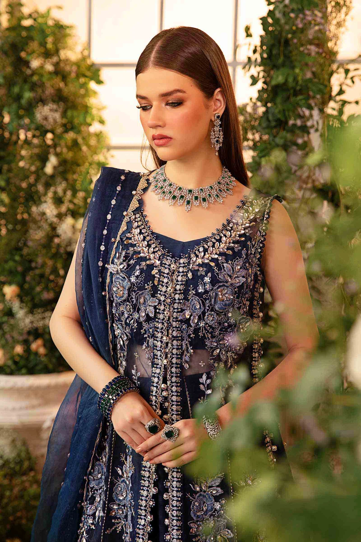 MARIA.B Mbroidered Wedding Collection   | BD-2901 - Image 6