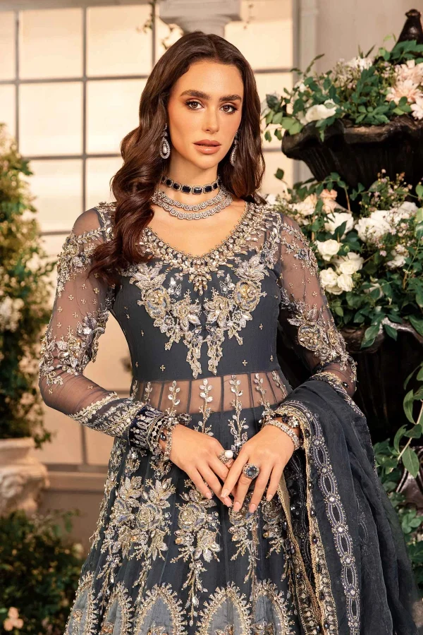 MARIA.B Mbroidered Wedding Collection   | BD-2901 - Image 5