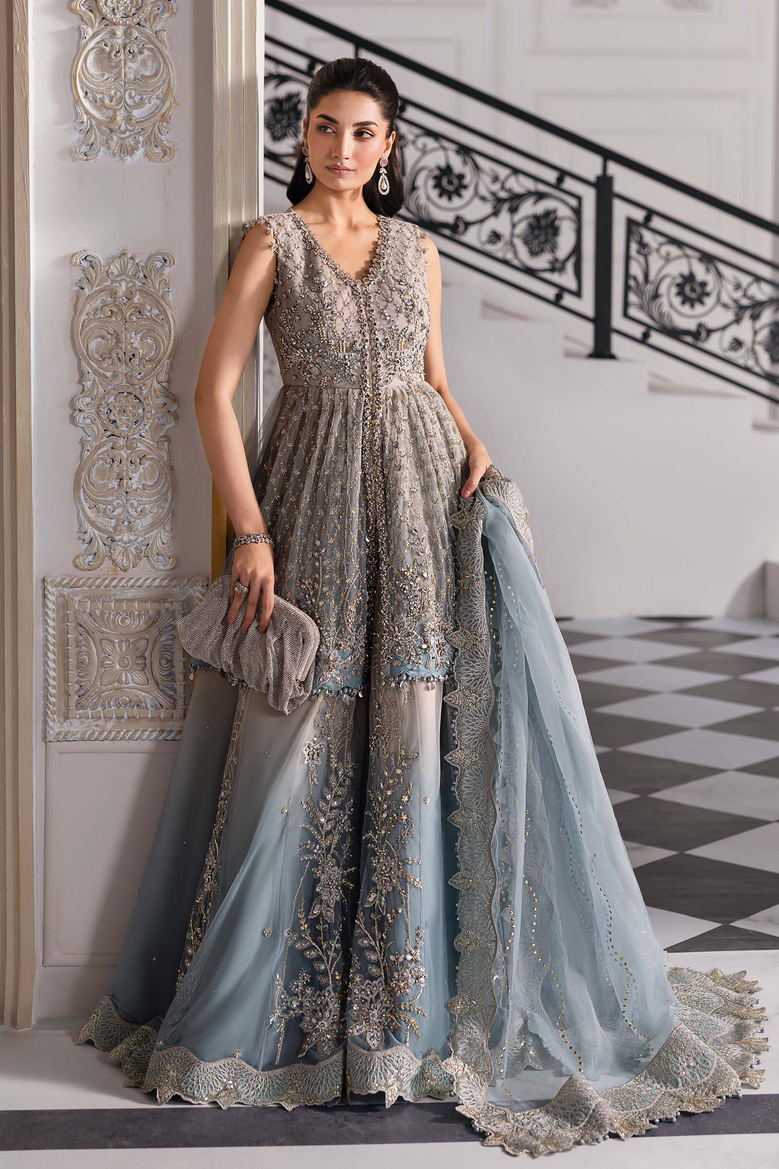 MARIA B Mbroidered Collection 2025 | BD-3002 - Image 5