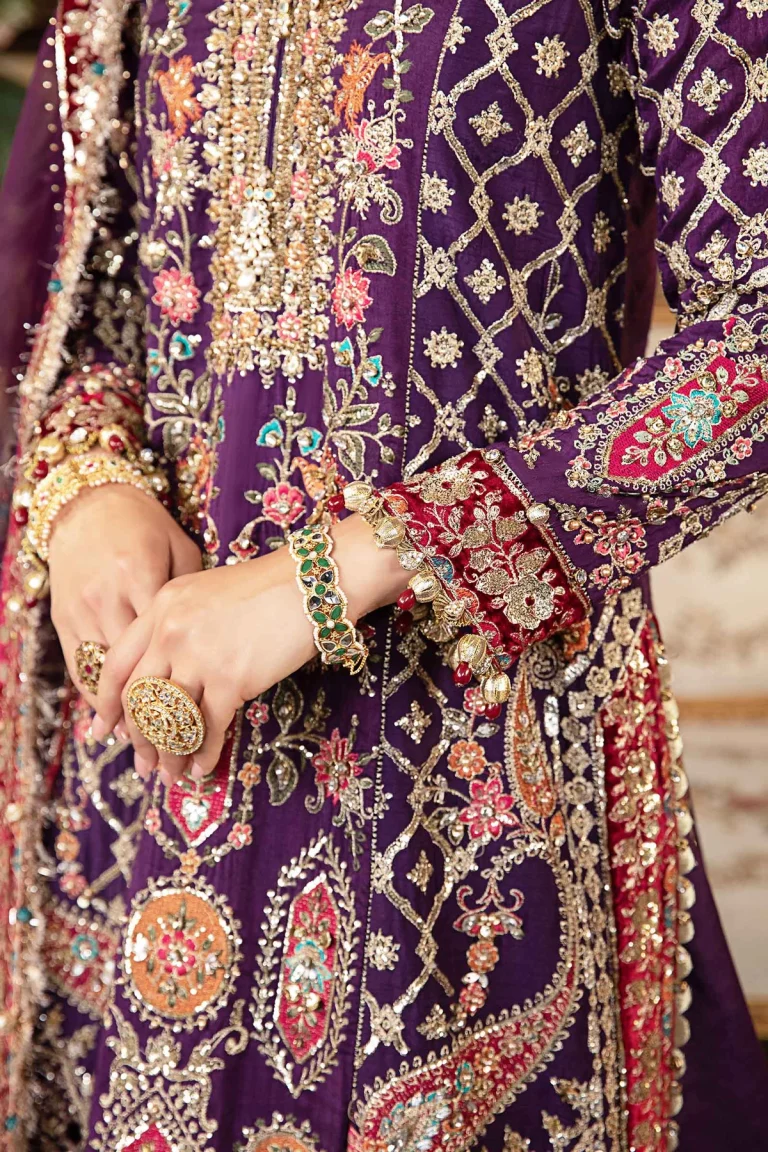 MARIA.B Mbroidered Wedding Collection   | BD-2903 - Image 4