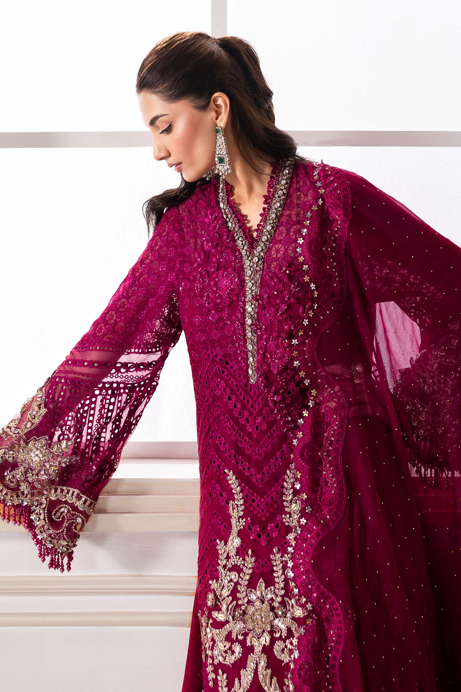 MARIA B Mbroidered Collection 2025 | BD-3003 - Image 5