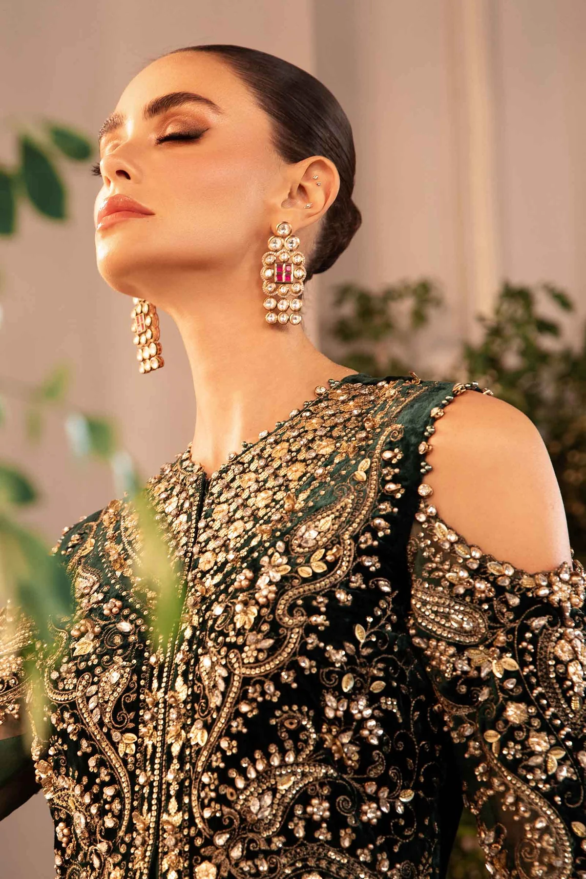 MARIA.B Mbroidered Wedding Collection   | BD-2904 - Image 4