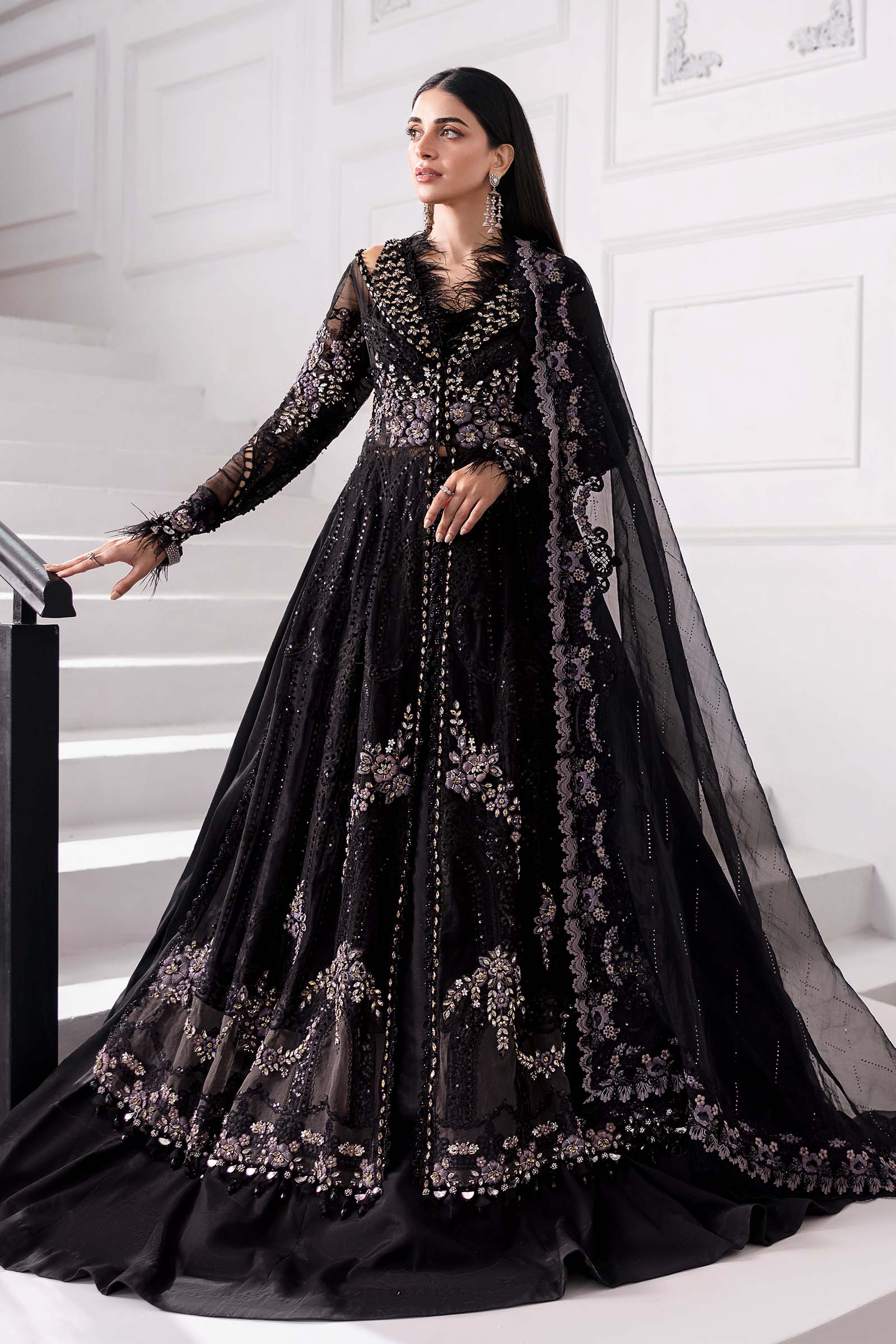 MARIA B Mbroidered Collection 2025 | BD-3004 - Image 3