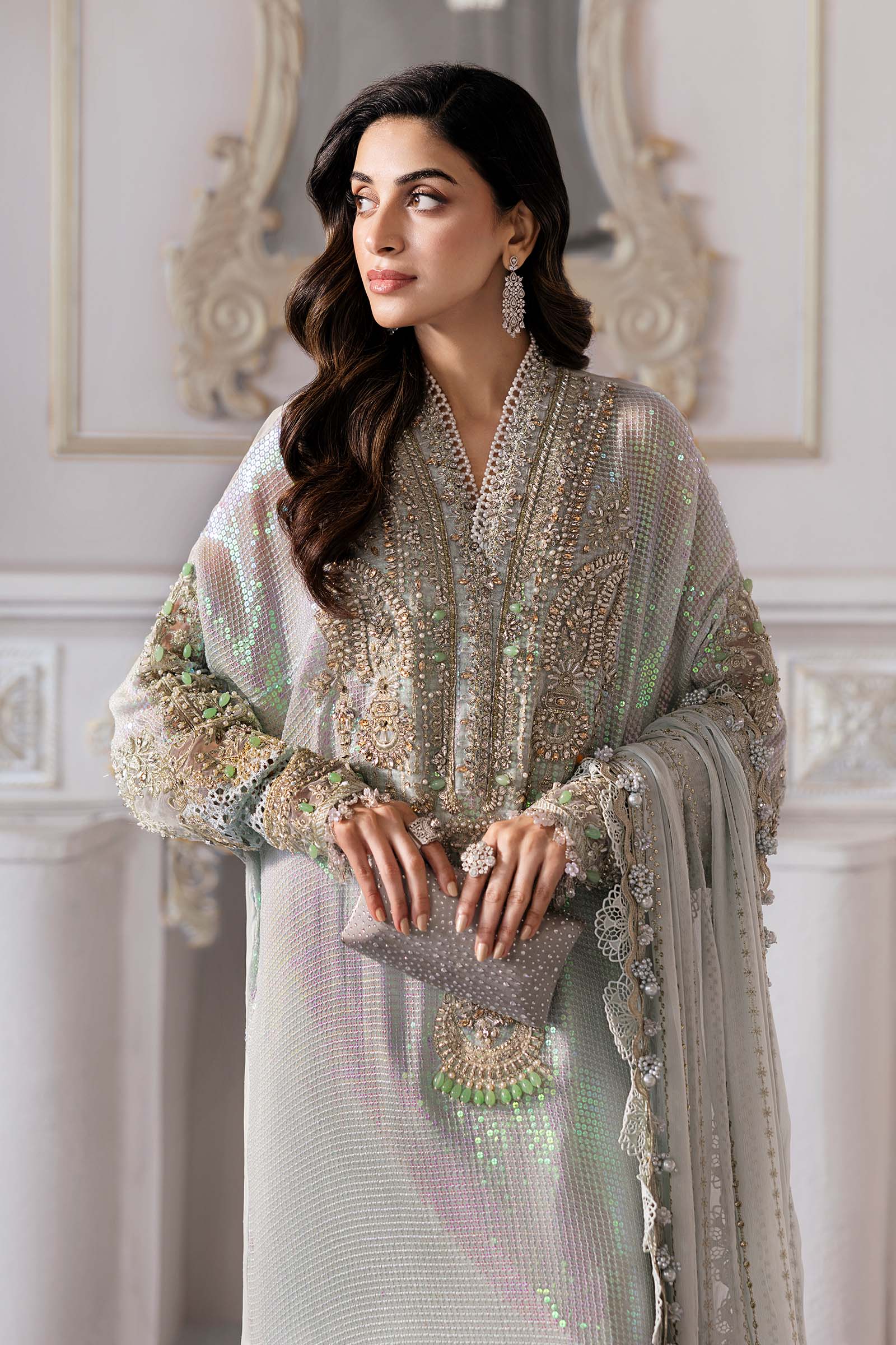 MARIA B Mbroidered Collection 2025 | BD-3005 - Image 5