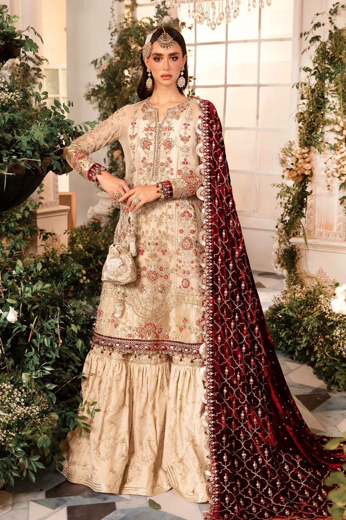 MARIA.B Mbroidered Wedding Collection   | BD-2905