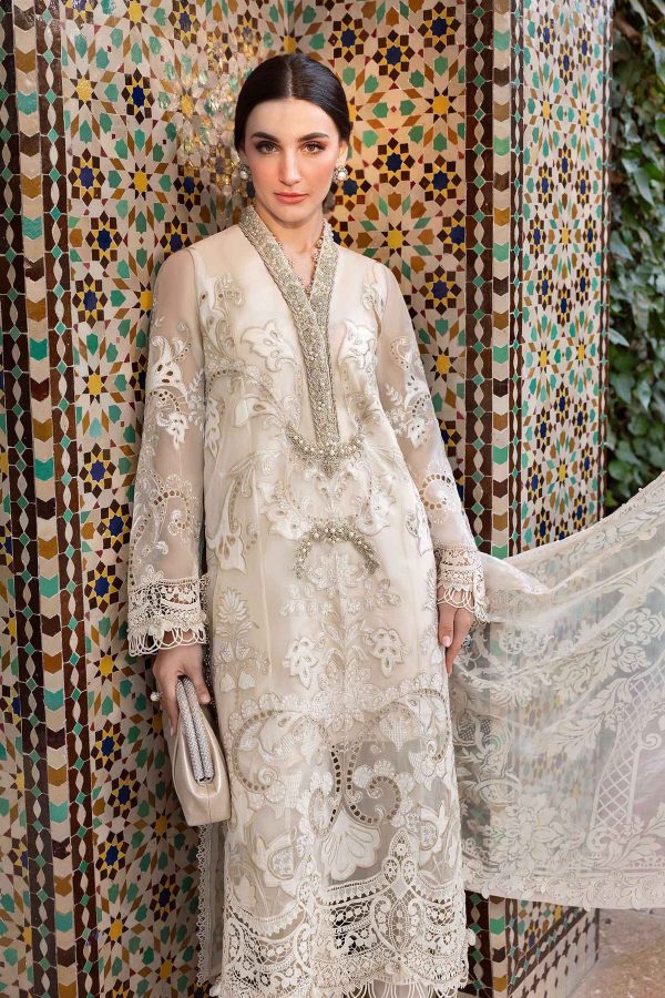 MARIA B Luxury Lawn 2025 | D-2506-A - Image 4