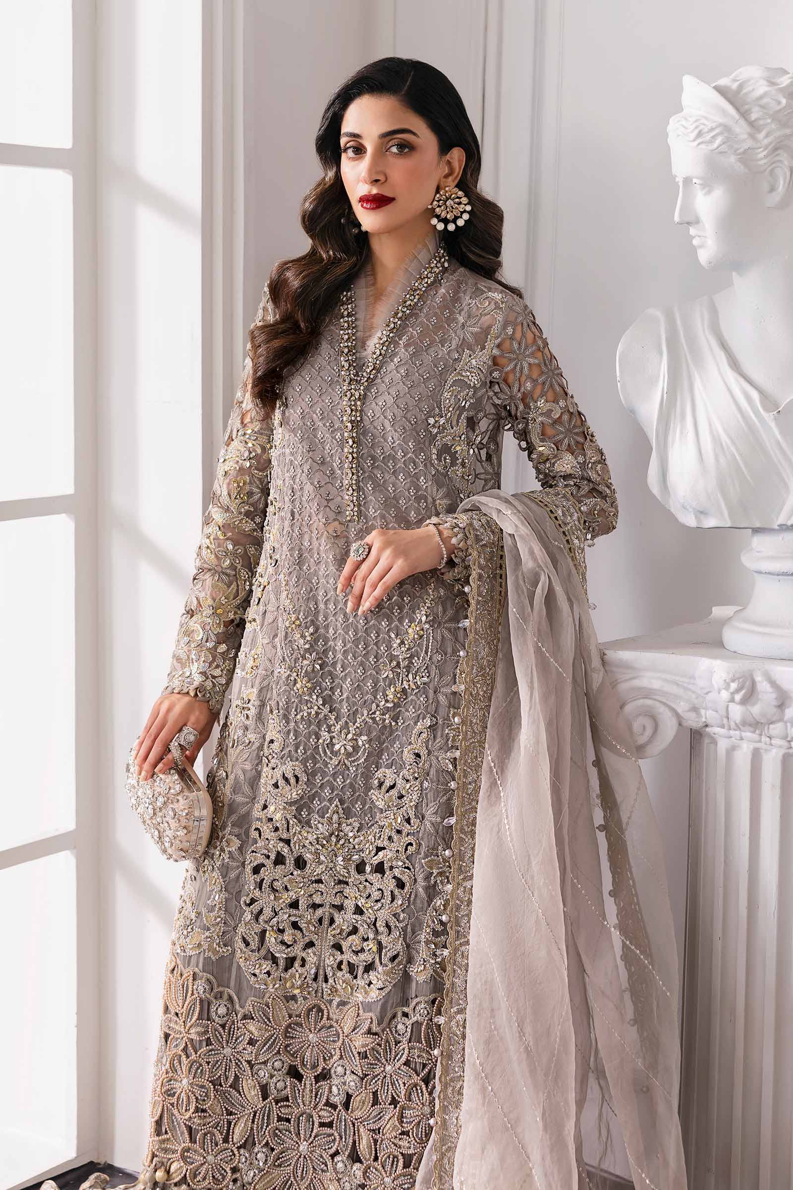 MARIA B Mbroidered Collection 2025 | BD-3006 - Image 3