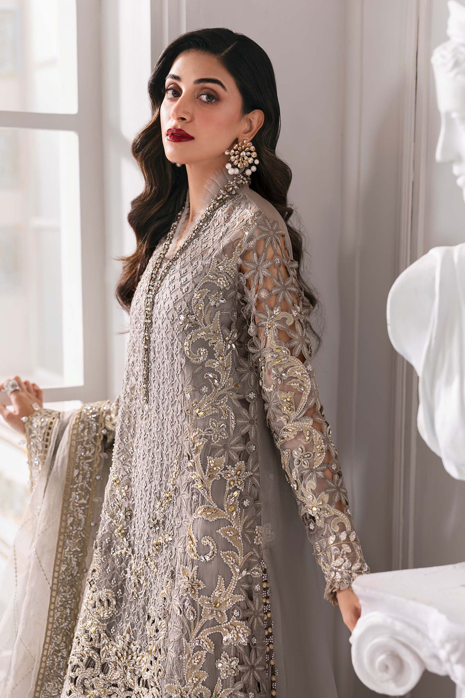 MARIA B Mbroidered Collection 2025 | BD-3006 - Image 4