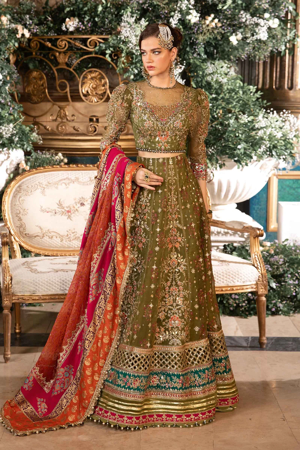 MARIA.B Mbroidered Wedding Collection   | BD-2906
