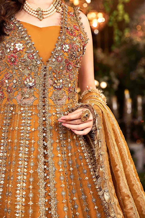 MARIA.B Mbroidered Wedding Collection   | BD-2907 - Image 6