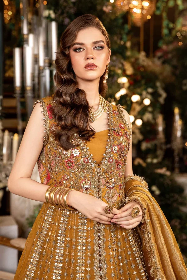 MARIA.B Mbroidered Wedding Collection   | BD-2907 - Image 3