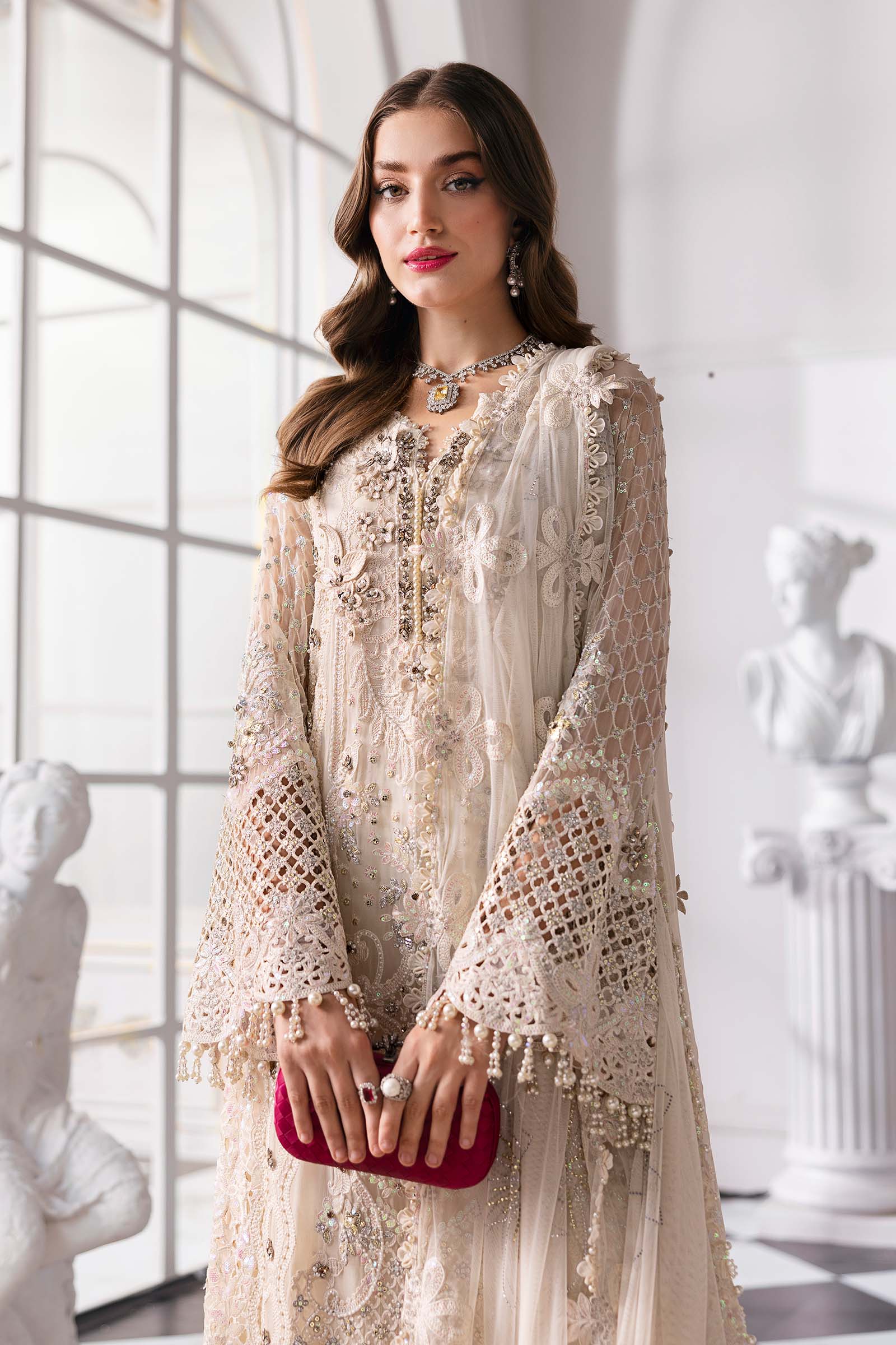 MARIA B Mbroidered Collection 2025 | BD-3007 - Image 5
