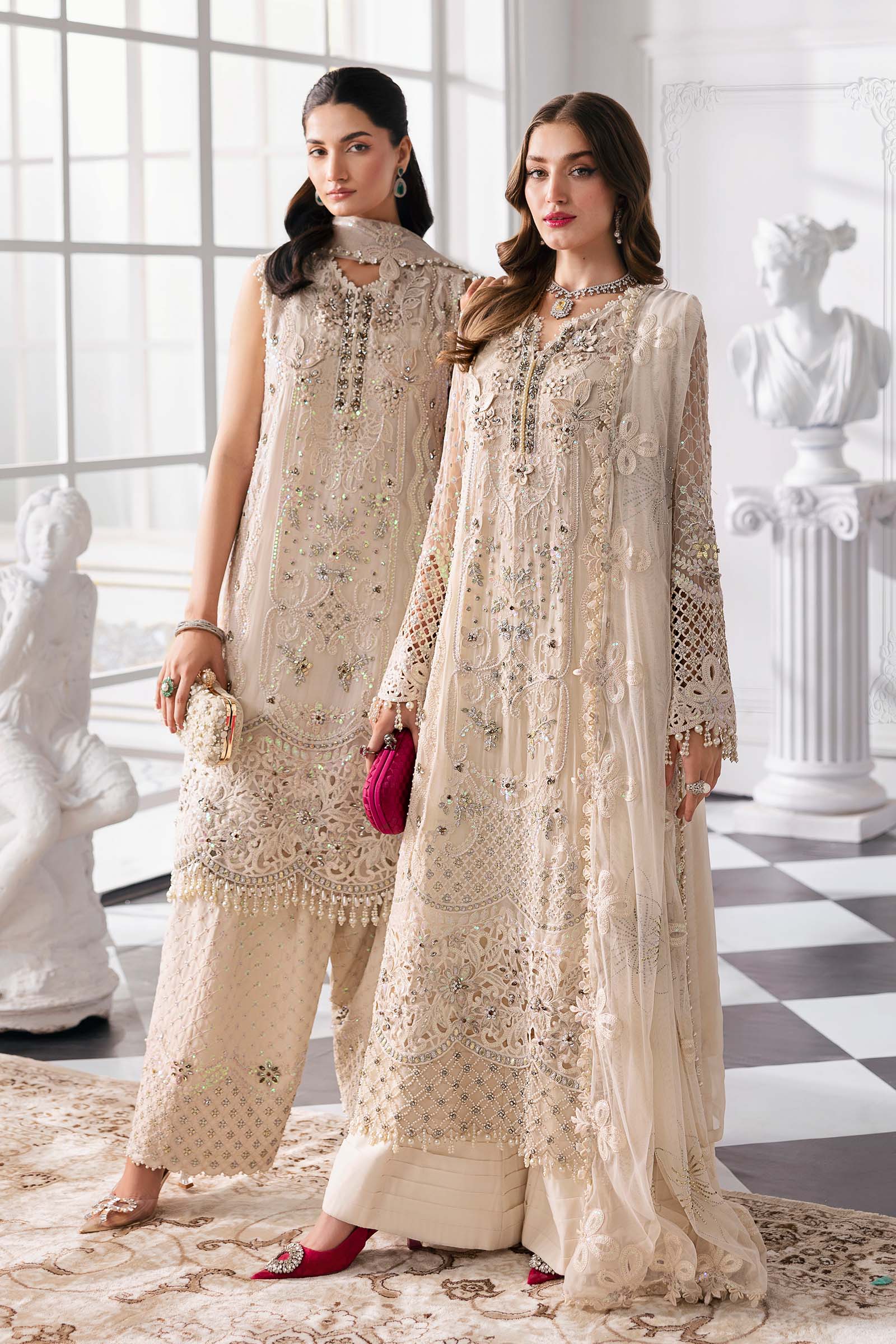 MARIA B Mbroidered Collection 2025 | BD-3007 - Image 3