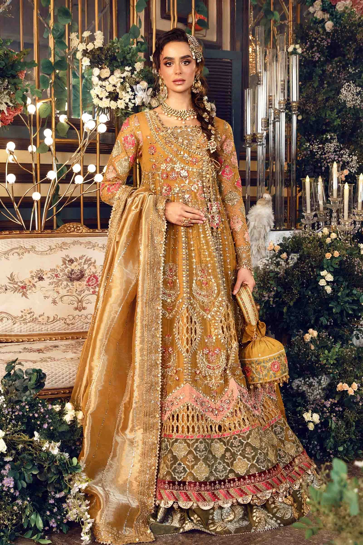 MARIA.B Mbroidered Wedding Collection   | BD-2907