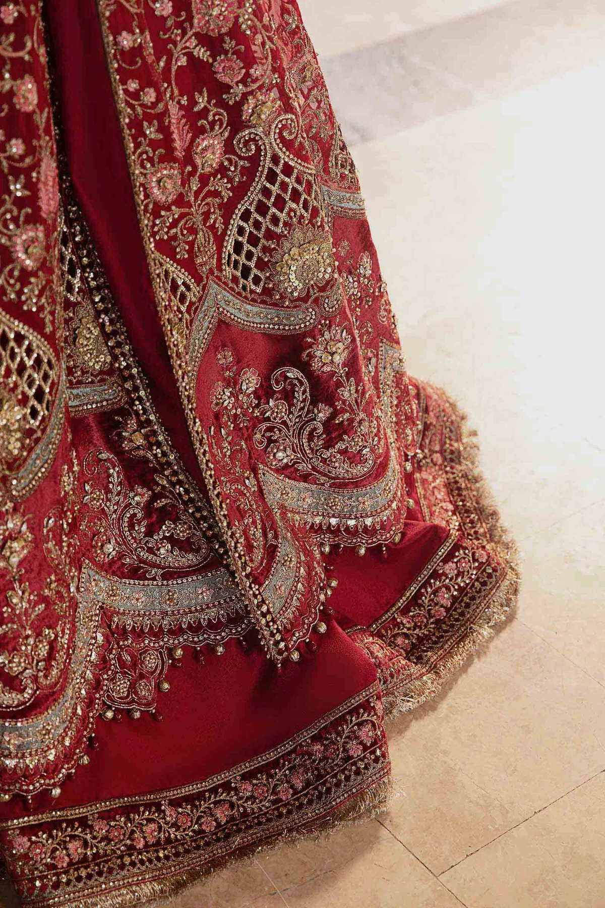 MARIA.B Mbroidered Wedding Collection   | BD-2908 - Image 5