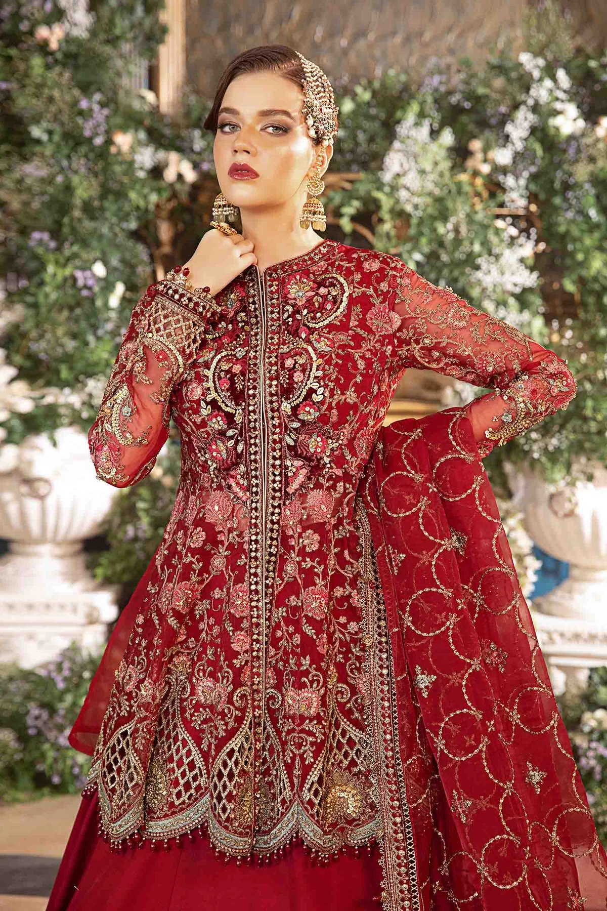 MARIA.B Mbroidered Wedding Collection   | BD-2908 - Image 7