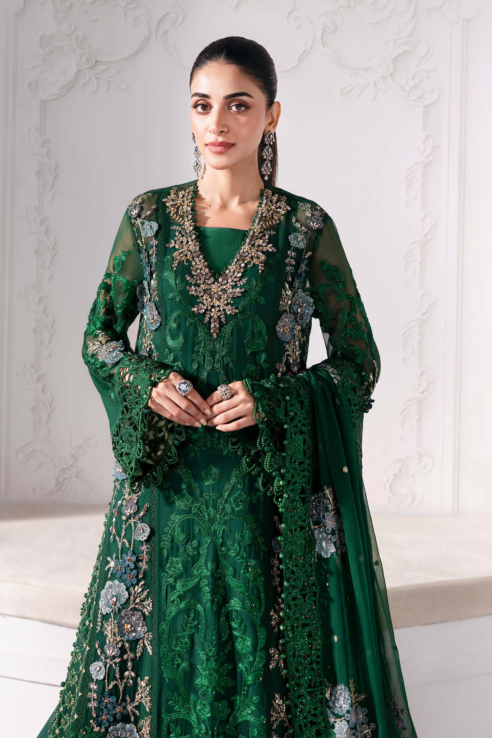 MARIA B Mbroidered Collection 2025 | BD-3008 - Image 4