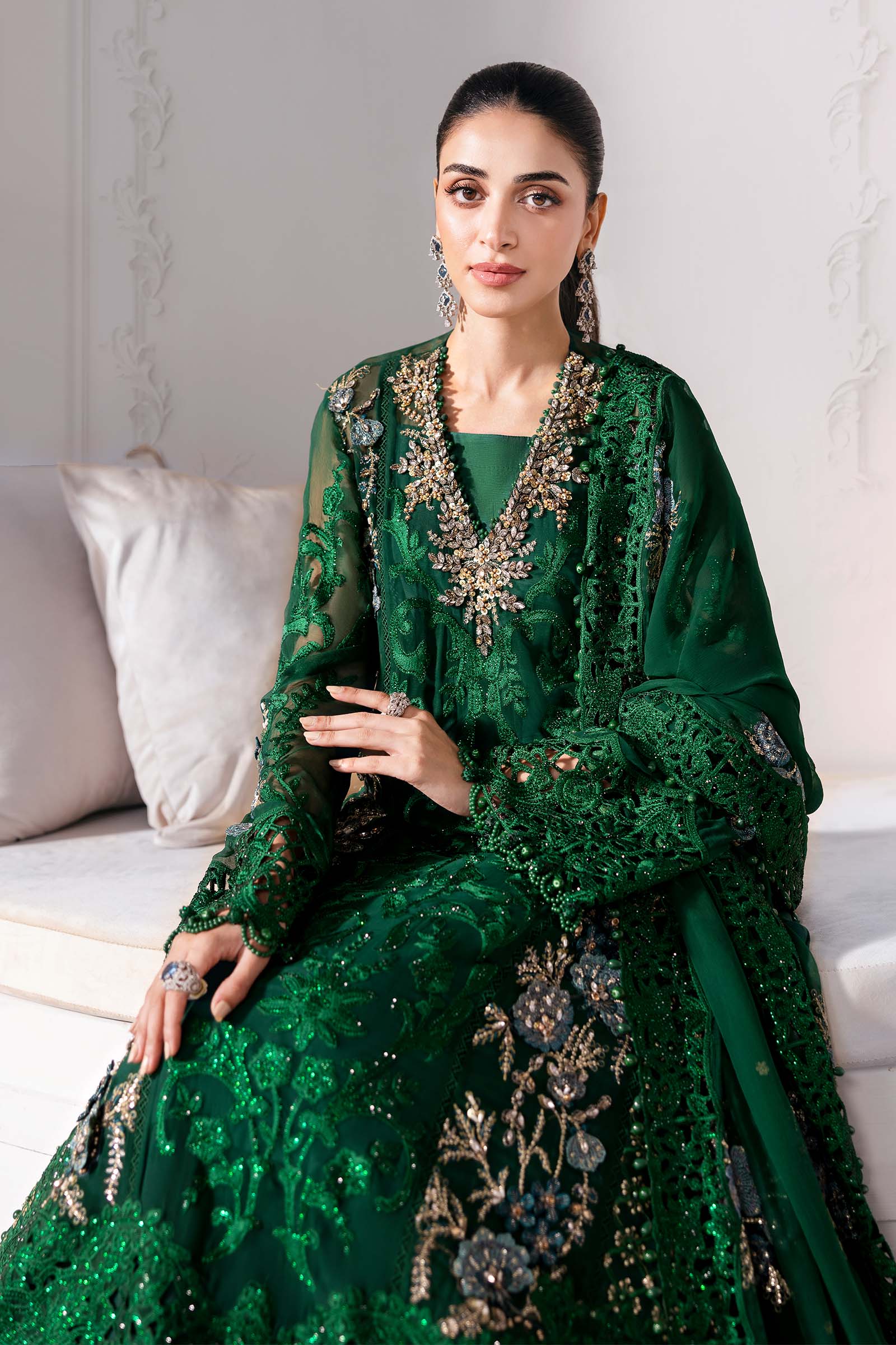 MARIA B Mbroidered Collection 2025 | BD-3008 - Image 5