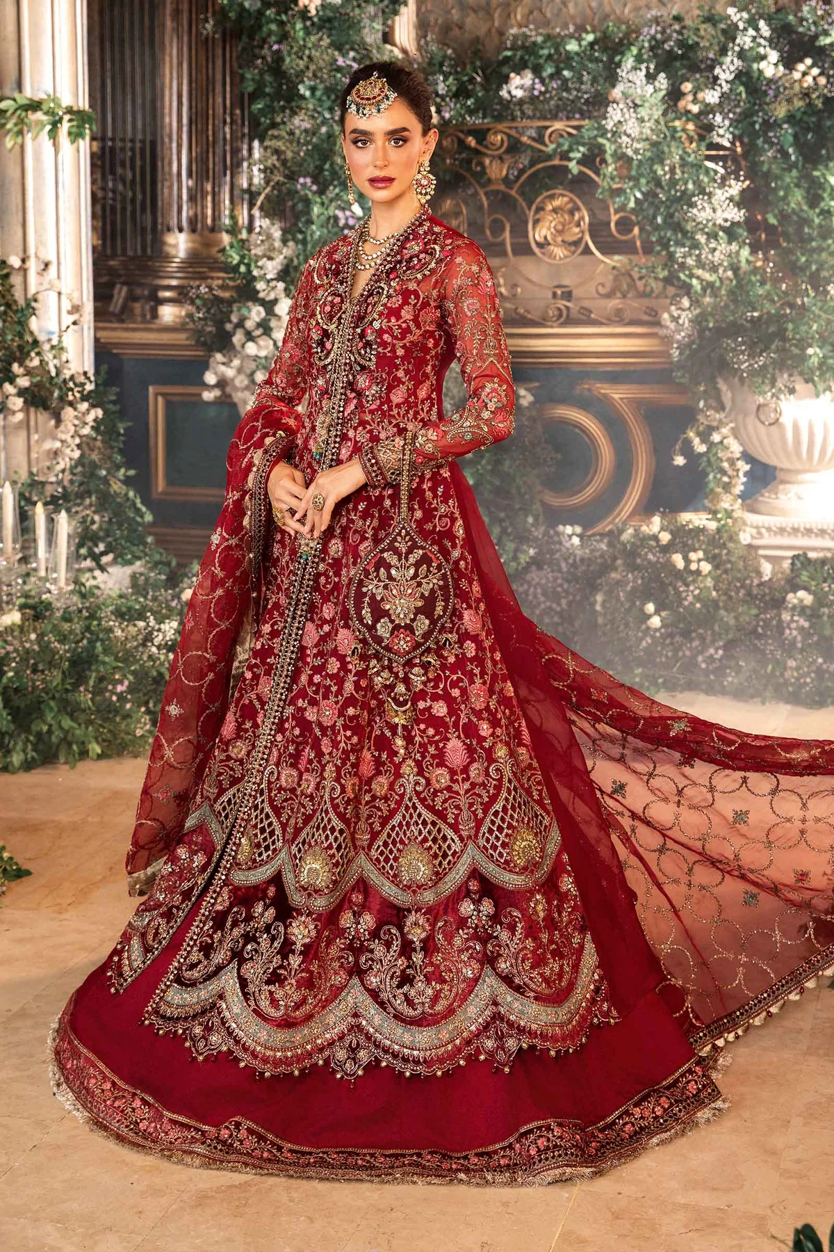 MARIA.B Mbroidered Wedding Collection   | BD-2908