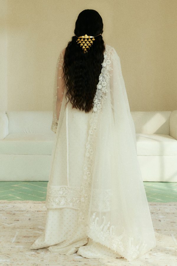 Zara Shahjahan Wedding Unstitched 2025 | VIE-D2 - Image 2