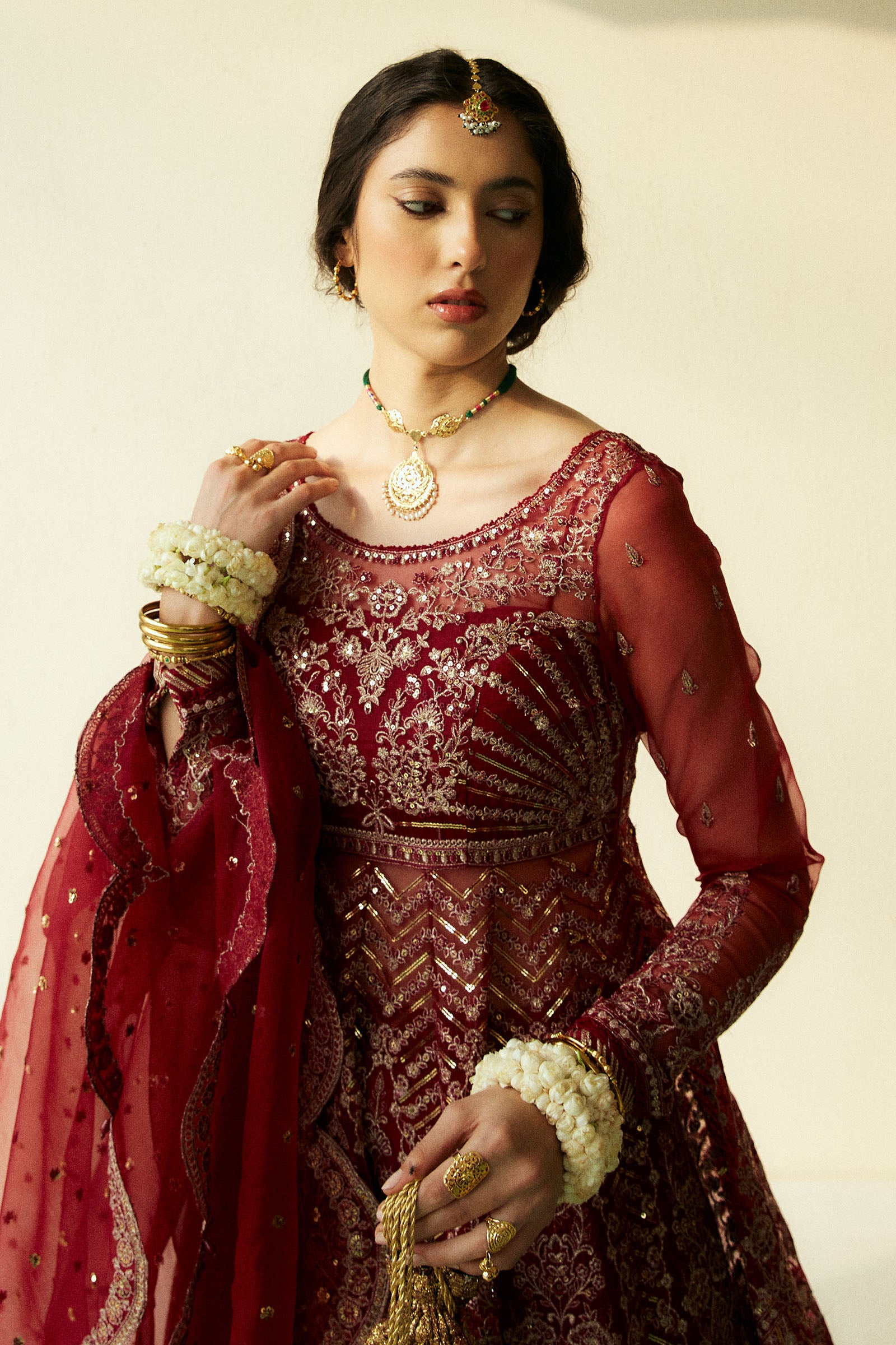Zara Shahjahan Wedding Unstitched 2025 | CHERIE-D3 - Image 4