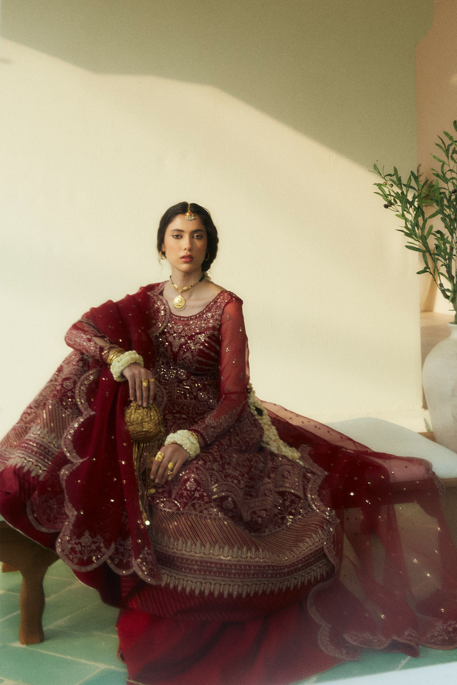 Zara Shahjahan Wedding Unstitched 2025 | CHERIE-D3 - Image 5