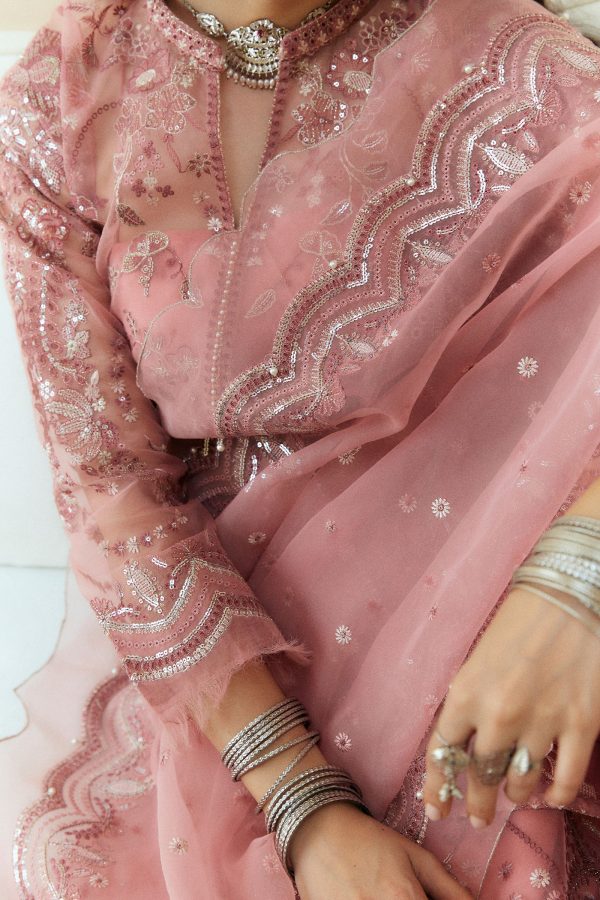 Zara Shahjahan Wedding Unstitched 2025 | BISOU-D4 - Image 3