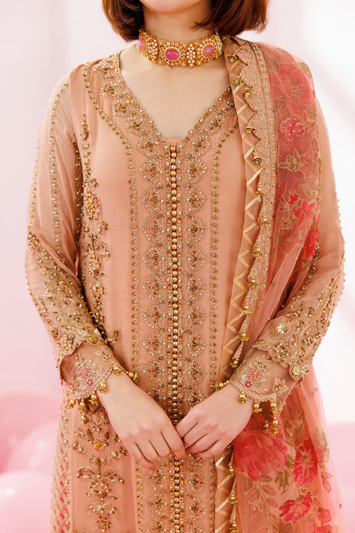 Charizma Dastan-e-Jashan Luxury Chiffon | DJ5-02 - Image 5