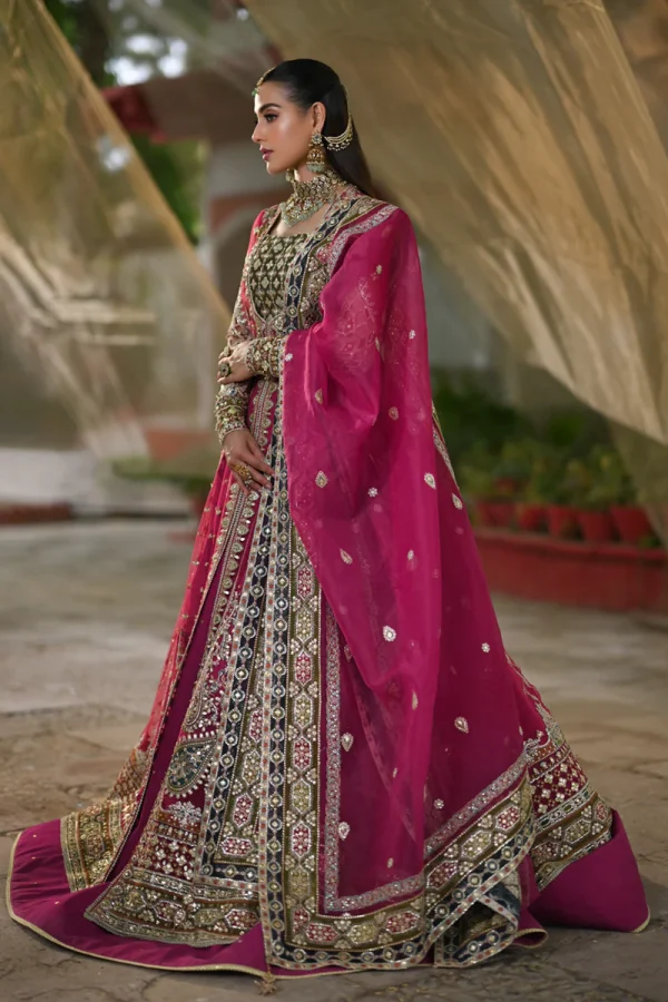 Qalamkar Wedding Formals | Bridal Collection   | RF-04 - Image 4