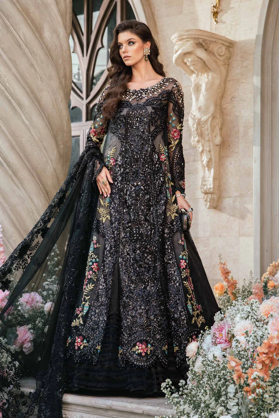 MARIA B Mbroidered 2024 | BD-2802 - Image 7