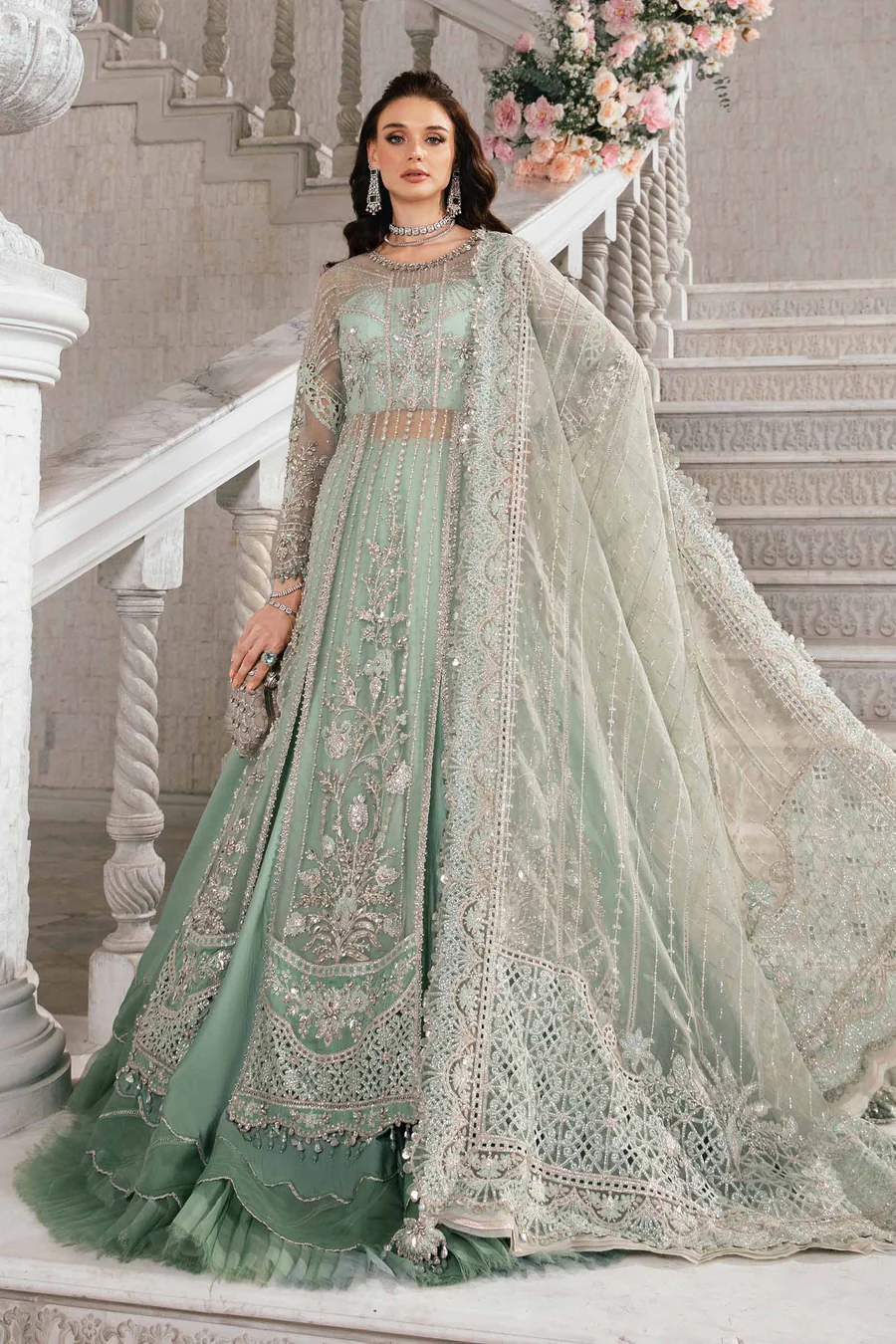 MARIA B Mbroidered 2024 | BD-2803 - Image 5