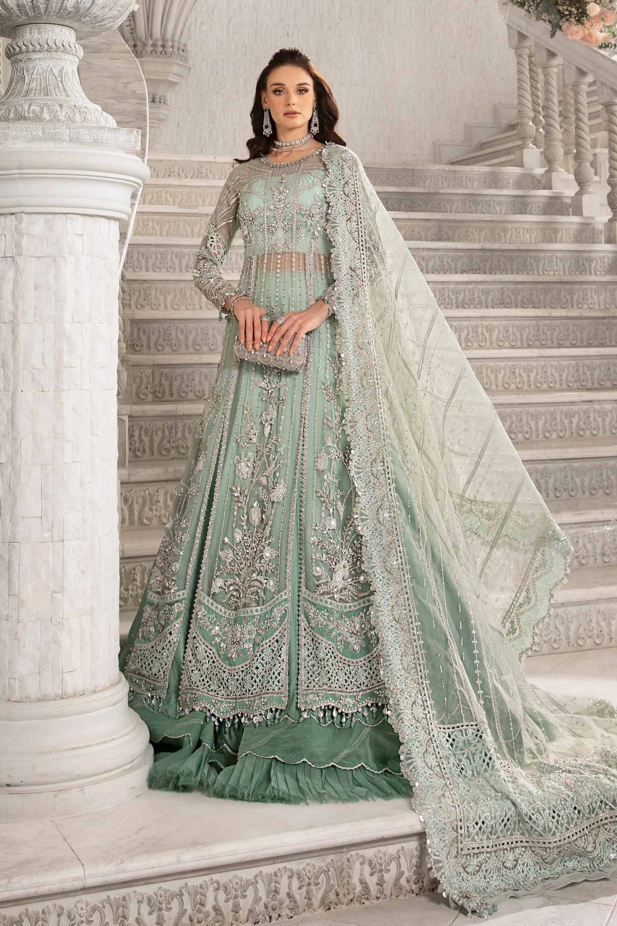MARIA B Mbroidered 2024 | BD-2803 - Image 6