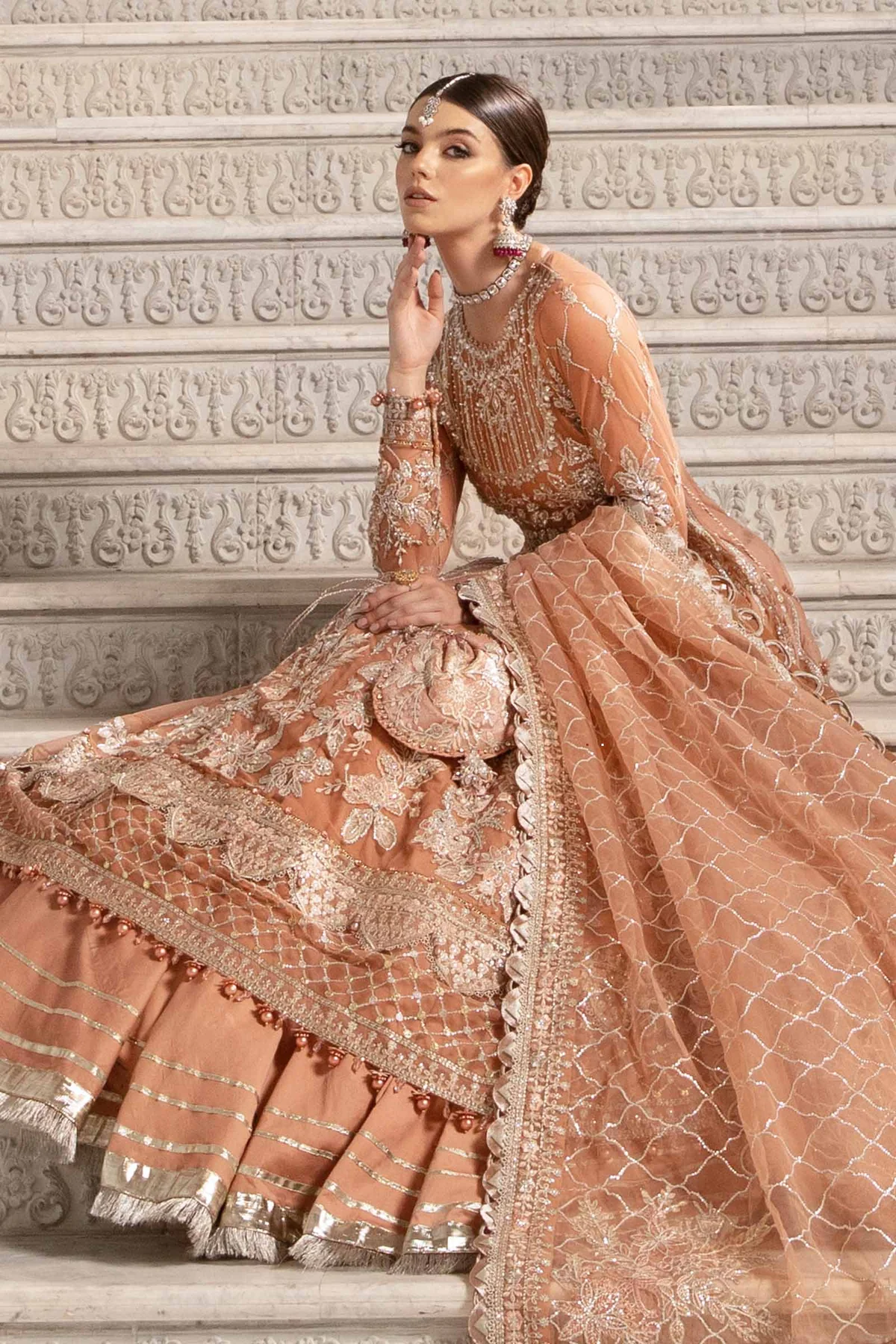 MARIA B Mbroidered 2024 | BD-2804 - Image 9